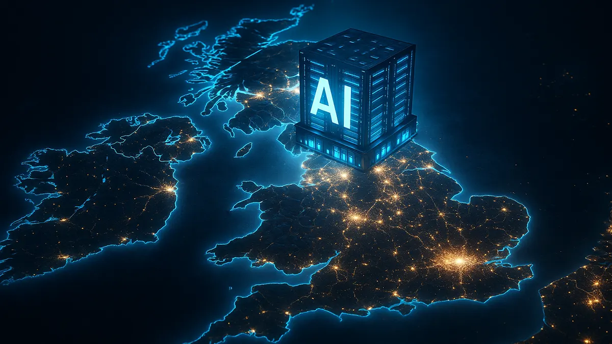 England mit einem großen KI-Zentrum